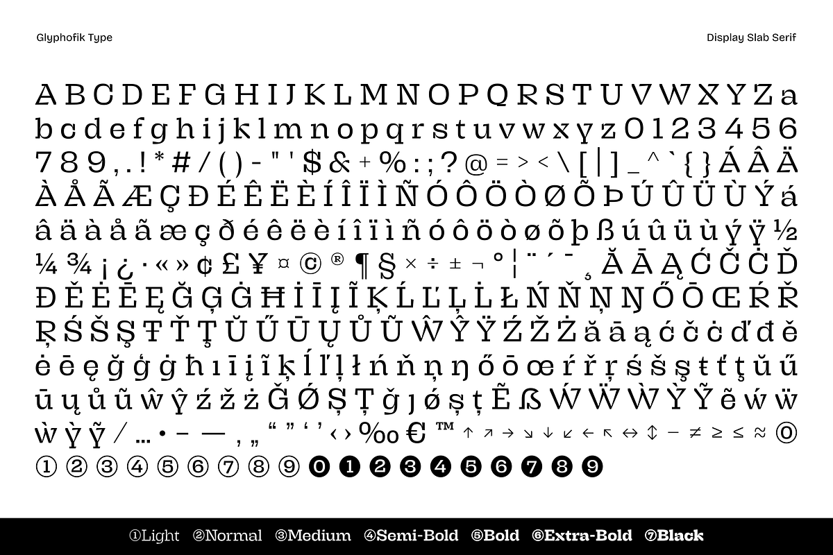 Brikton - Unique Slab Serif, a Slab Serif Font by Glyphofik x GudPap (Photo 6 of 6)