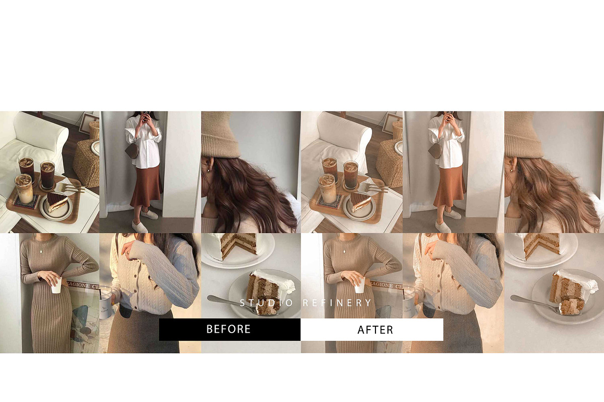 5 WARM MOBILE LIGHTROOM PRESETS, a Layer Style Add-On by STUDIO REFINERY (Photo 9 of 9)