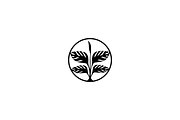 Minimalist Plant Nature Logo, a Branding & Logo Template by Luxury Logos (Thumbnail 3 of 4)
