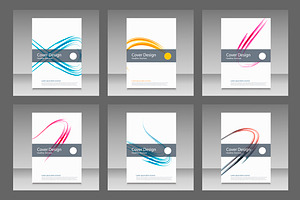 Abstract Line Brochure Design Vol.3