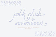 Folk Club // 17 Font Set (Pixel), a Script Font by PeachCreme (Thumbnail 16 of 18)