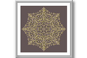 Floral Vector Abstract Pattern, a Decorative Illustration by FineArtStudio (Thumbnail 3 of 3)