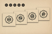 Initial Alphabet Monogram logos, a Branding & Logo Template by vectorartificer (Thumbnail 2 of 7)