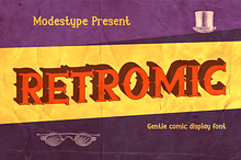 Retromic - Gentle Comic Font
