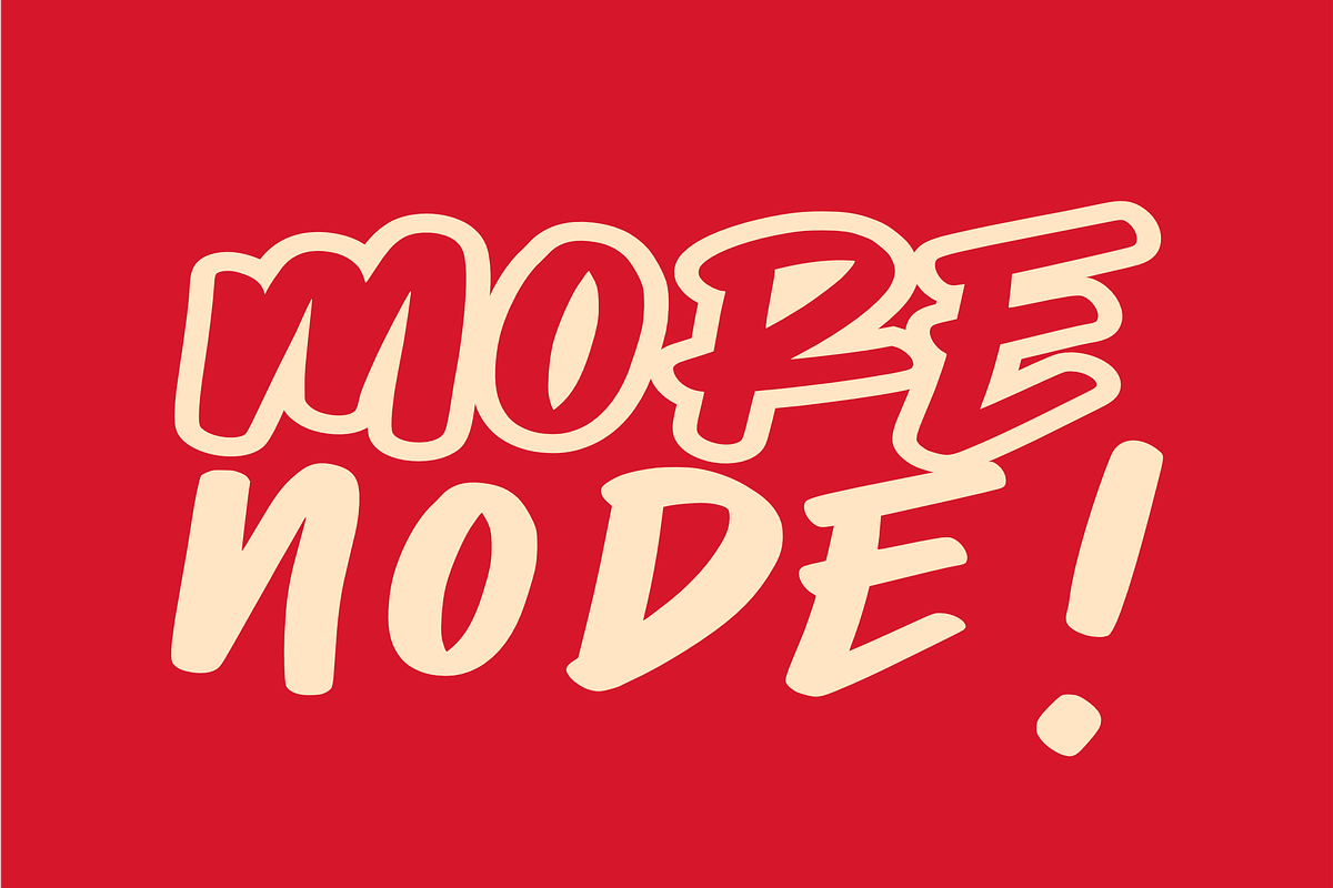Kopeth - Display Brush Typeface, a Font by zamjumps (Photo 3 of 8)