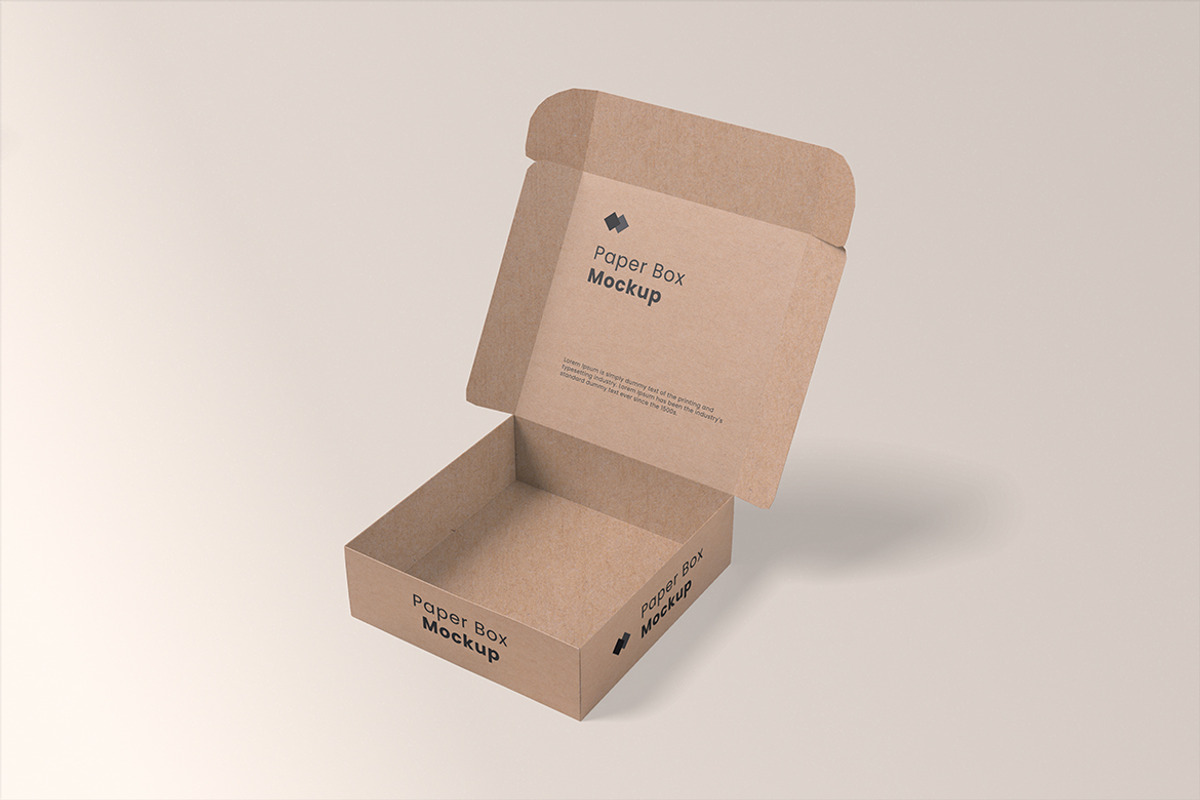 Paper Box Mockup, a Packaging Mockup by swsi-studio (Photo 5 of 5)