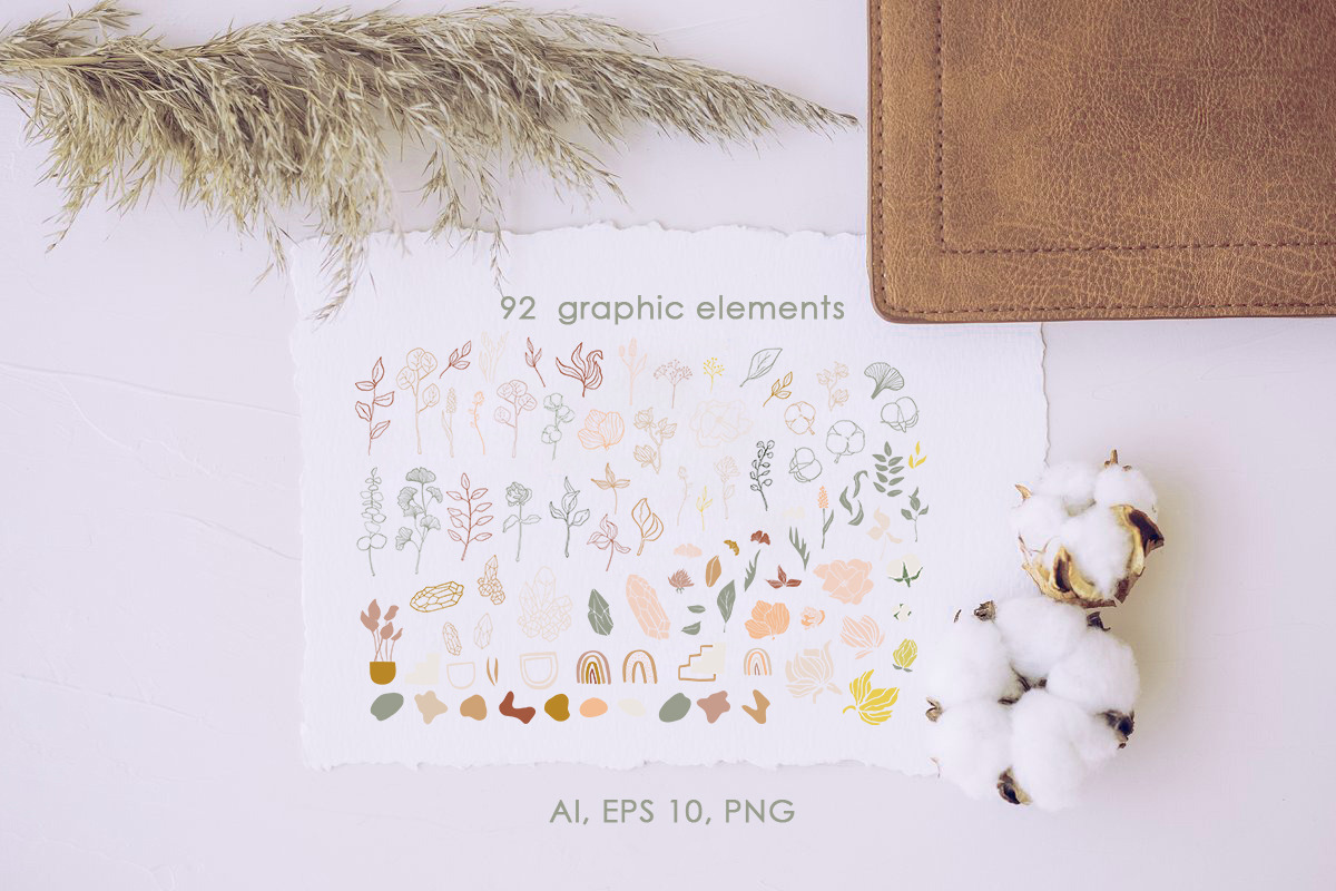 MODERN BOTANY, a Decorative Illustration by Alisha Gronska (Photo 2 of 8)