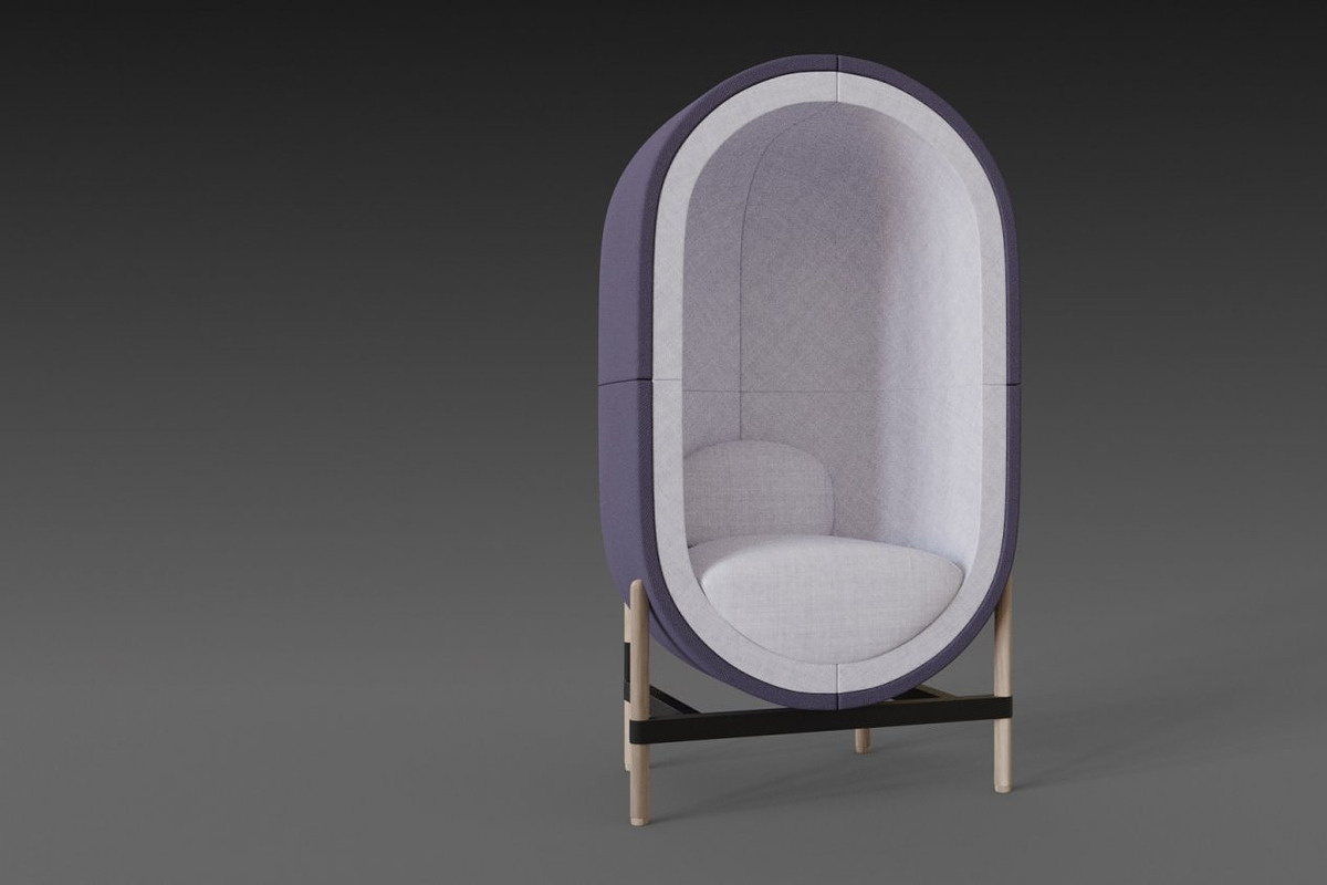 Capsule chair sofa, a 3D by NojskaAksjon (Photo 8 of 23)