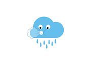 Collection of 10 weather flat icons, an Illustration by Marian Kadlec (Thumbnail 2 of 5)