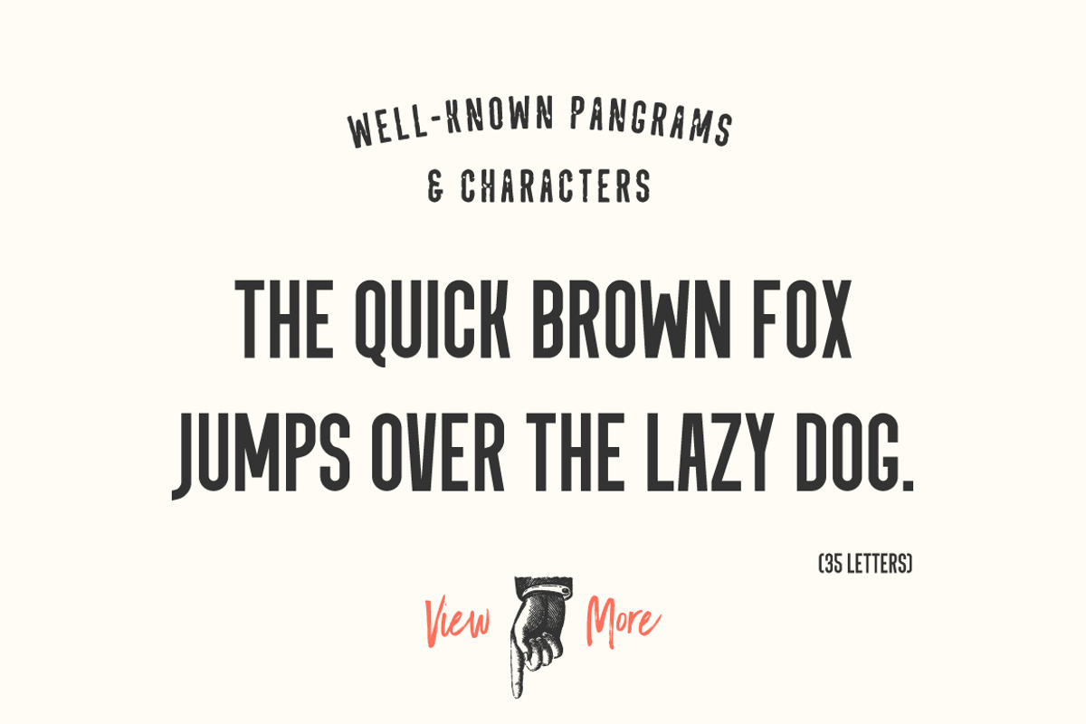 Bujole - A 3 Style Vintage Font preview 3