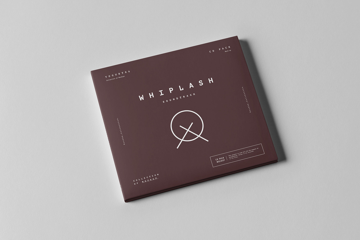CD Pack Mock-up 2, a Packaging Mockup by Yogurt86 (Photo 2 of 10)