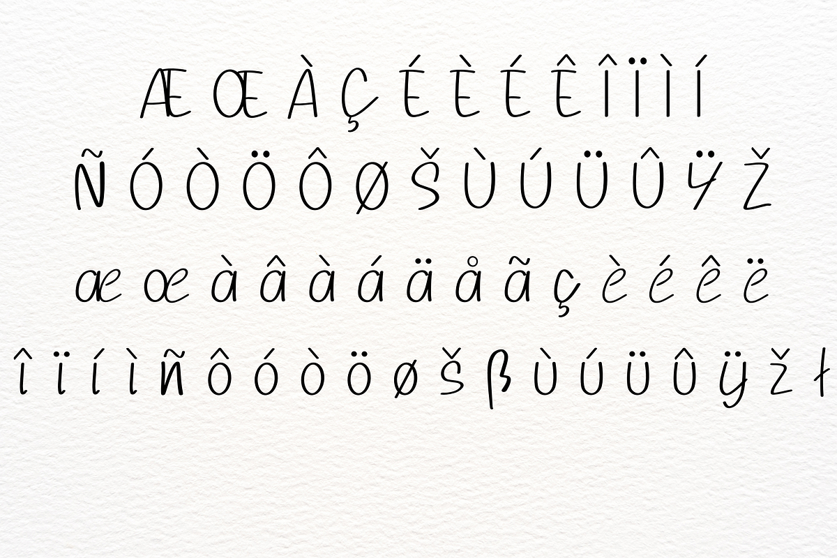 Fancy rose, a Handwritten Font by Petal Pixels (Photo 5 of 8)