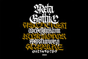 Gothic vector letters - 13, an Object Graphic by GeekClick (Thumbnail 4 of 16)