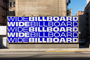 Wide City Billboard Layered PSD, an Advertising Mockup by 4NVRdotcom Mockups (Thumbnail 2 of 2)