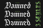 CS Bergamot – Blackletter Font, a Blackletter Font by Craft Supply Co. (Thumbnail 2 of 8)