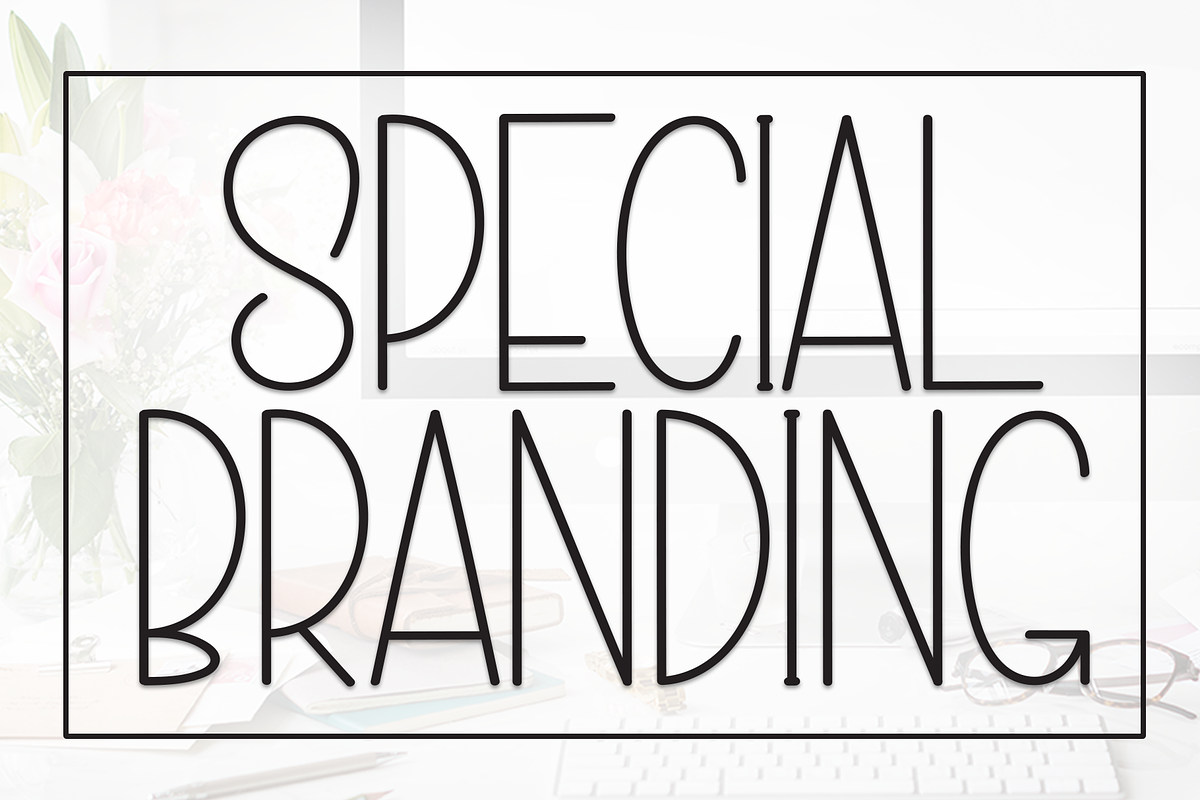Special Branding | Script Font, a Script Font by Scratchones (Photo 1 of 8)