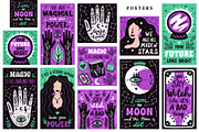 Witch graphic collection, an Illustration by piyacler (Thumbnail 4 of 5)