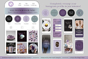 Midnight Instagram Templates Bundle, a Social Media Template by Hell Yeah Designs (Thumbnail 3 of 13)