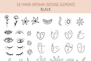 Boho Big collection, a Background Graphic by roskque (Thumbnail 17 of 19)