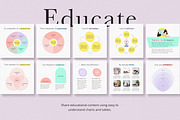 Life Coach Instagram Templates Pack, a Social Media Template by Sakura Digitals (Thumbnail 6 of 9)
