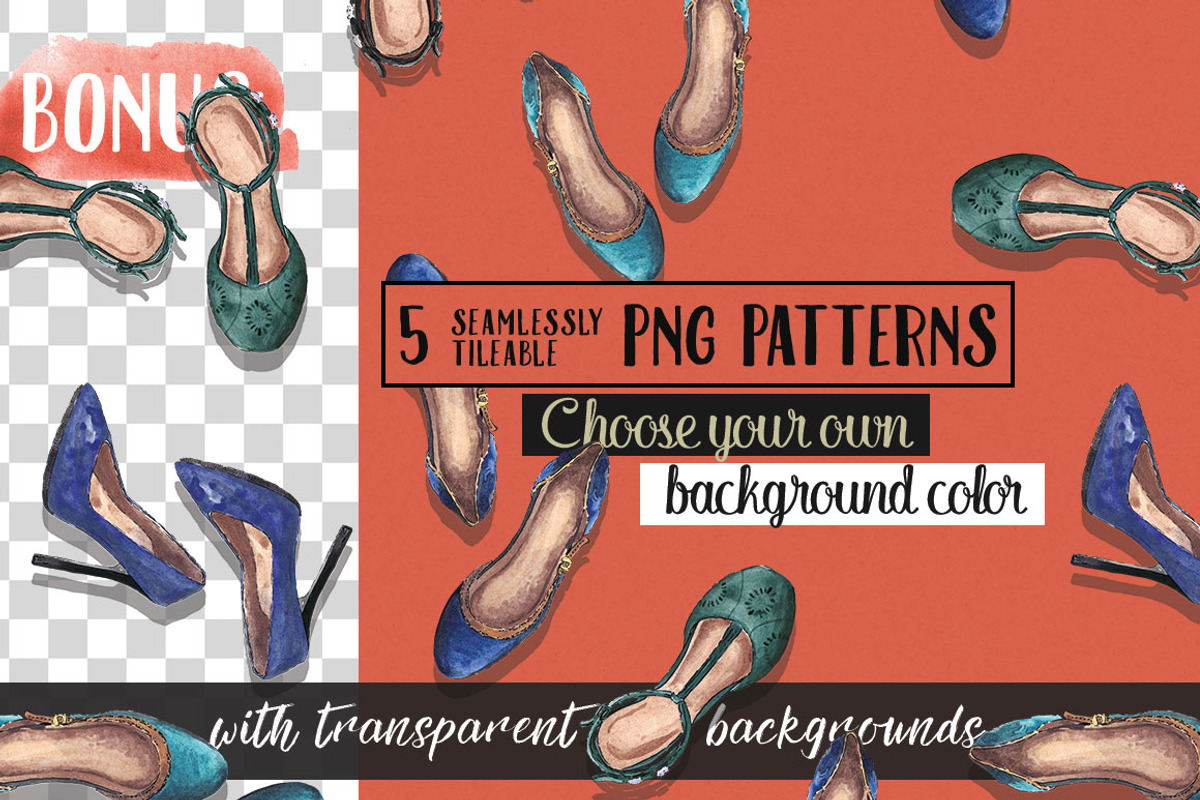 20 Pairs of Summer Shoes, an Illustration by Curve and Pixel (Photo 6 of 6)