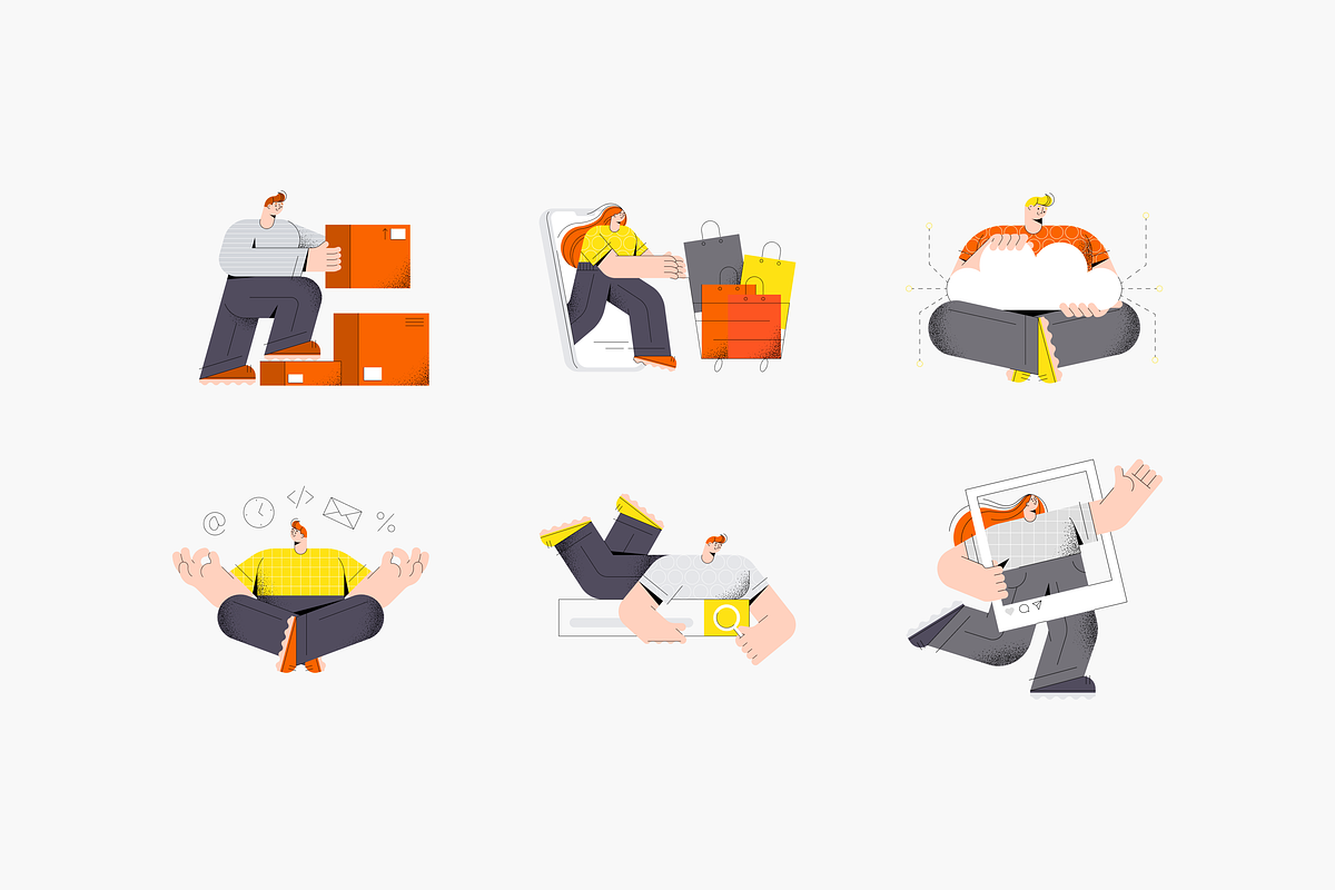 Wham! Illustration Kit, a Templates & Theme by ls-illustrations (Photo 4 of 6)