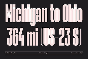 Norline - Font Family