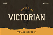 Victorian Vintage Serif Font, a Serif Font by UICreative (Thumbnail 1 of 13)