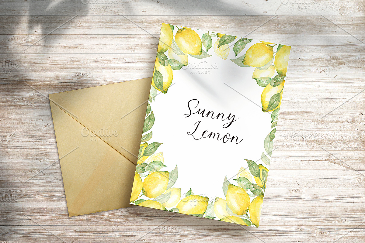 Sunny Sicilian Lemon, a Decorative Illustration by MayaNavits (Photo 9 of 11)