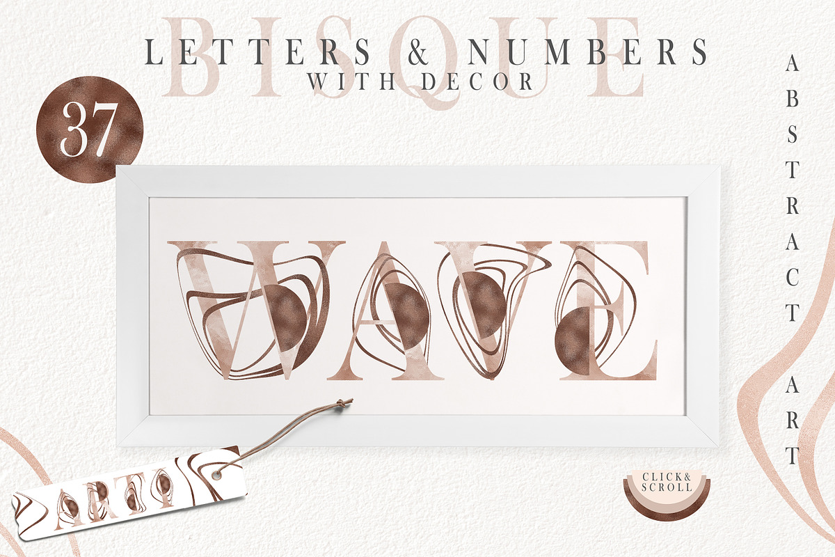 SALE! BISQUE abstract collection, a Texture Graphic by Tiana Geo (Photo 8 of 9)