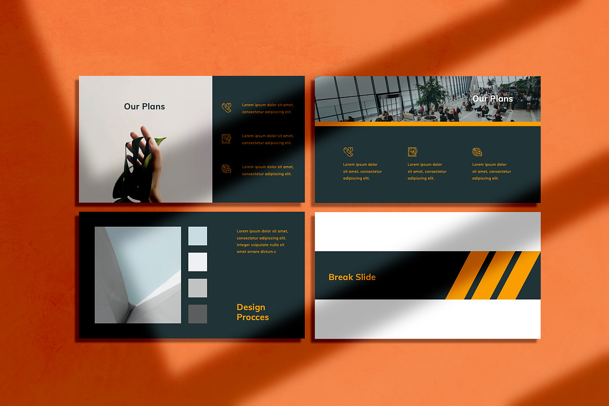 Akra PPT Presentation Template, a Presentation Template by Pixelz Studio (Photo 7 of 12)