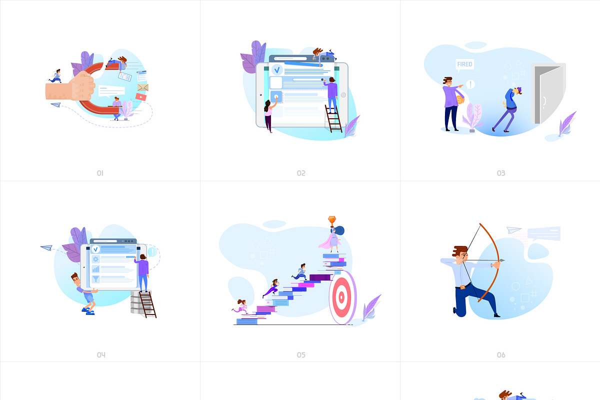30 Landing Page Templates, a Templates & Theme by zao4nik (Photo 4 of 19)