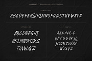 Hardbeat Handbrush Caps, a Sans Serif Font by Creatype Studio (Thumbnail 8 of 9)