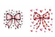 Prompt for Valentine Bow Clipart, a Graphic by Milano Creative (Thumbnail 4 of 4)