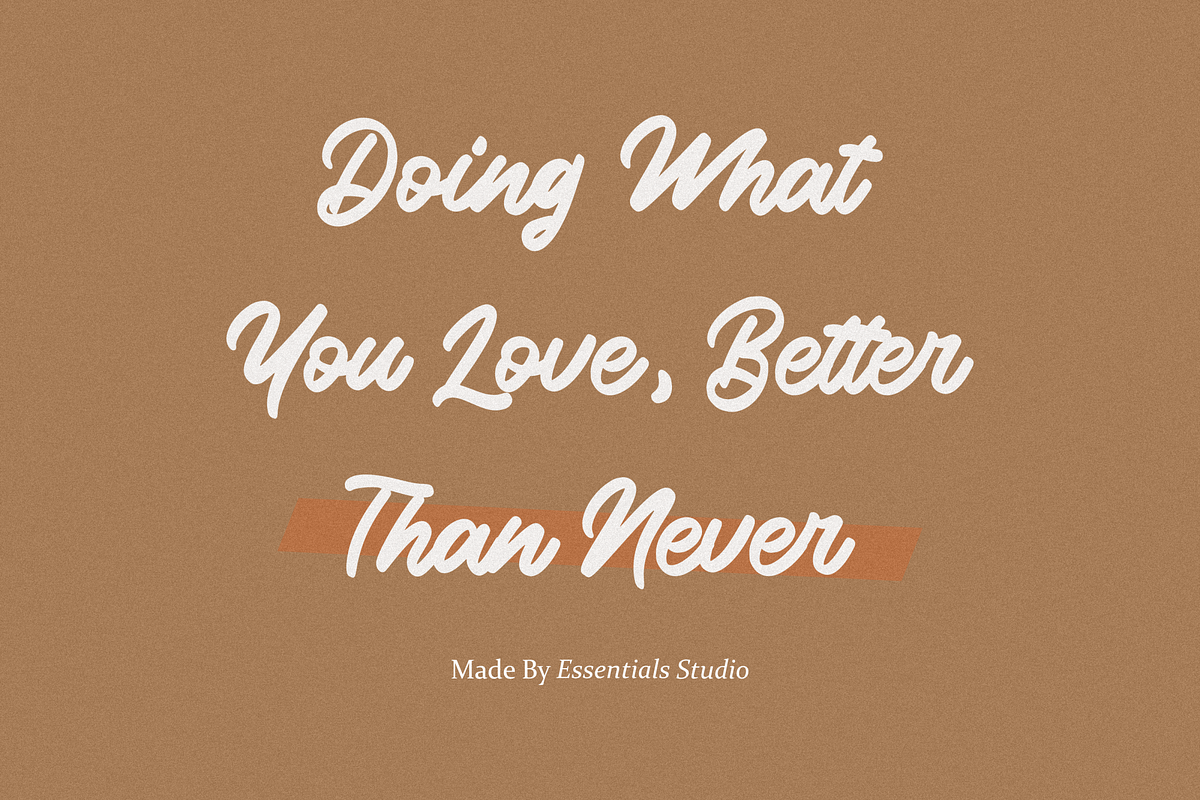 Southland Righway, a Script Font by Essentials Studio (Photo 4 of 7)