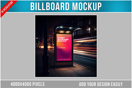 Billboard Mockup, an Advertising Mockup by Bruno's Shop