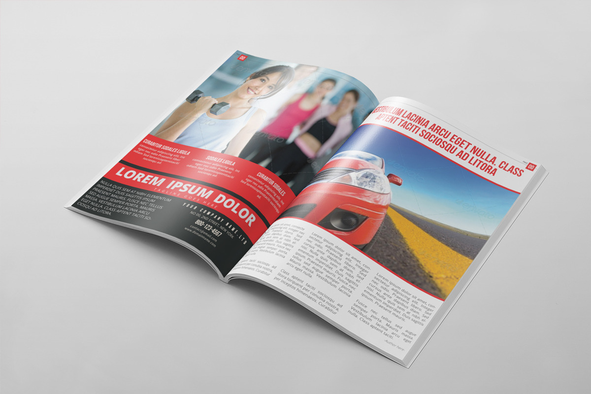 Magazine Template 18, a Magazine Template by pmvch (Photo 22 of 30)