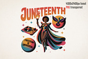 Juneteenth Retro Sublimation Bundle, an Object Graphic by GlitterCraft (Thumbnail 7 of 61)