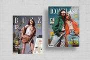 Magazine Cover Template Set, a Magazine Template by BrandPacks (Thumbnail 6 of 8)