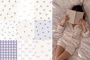 Maison Fleur: Soft Floral Patterns, a Pattern Graphic by Lidberia (Thumbnail 6 of 10)