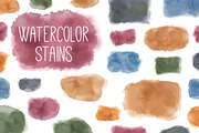 Vector watercolor stains handmade, a Decorative Illustration by Rosa Puchalt (Thumbnail 1 of 2)