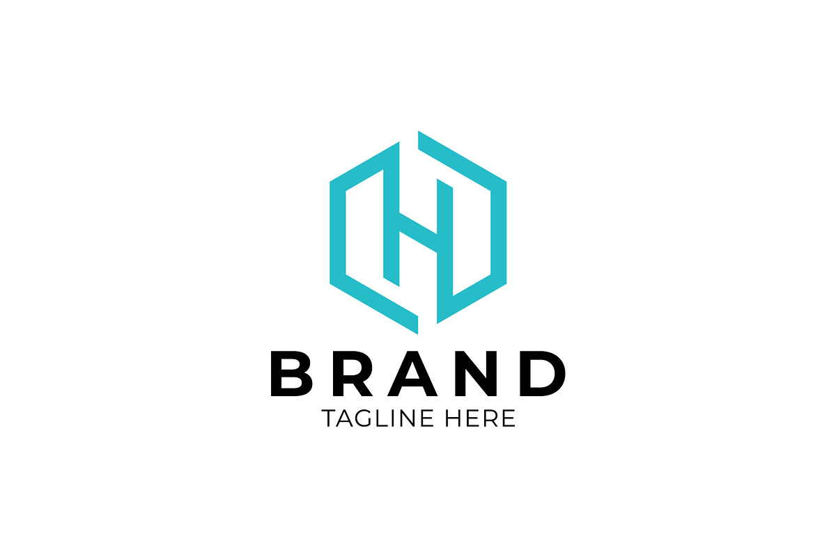 Logo Minimalist Hexagon Letter H, a Branding & Logo Template by Signatoro (Photo 1 of 3)