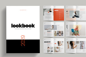 Lookbook | INDD, a Brochure Template by Pixelpick