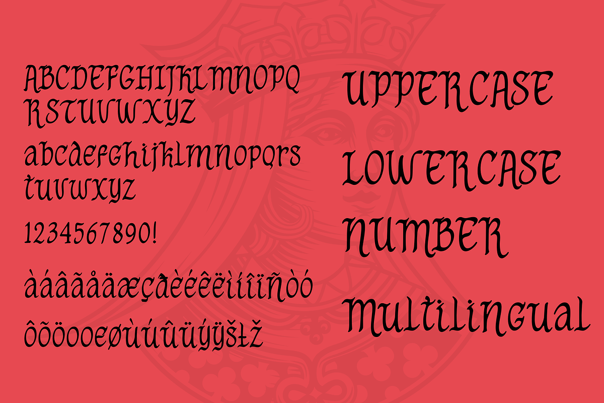 Godaysir – Elegant Medieval Script, a Handwritten Font by BearyType Studio (Photo 5 of 8)