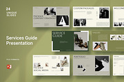 Services Guide Presentation Template, a Presentation Template by Dream-Lab (Thumbnail 1 of 7)
