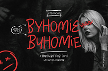 ByHomie | Handwritting Font
