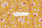 Morris Style Medieval Floral Pattern, a Pattern Graphic by likorbut (Thumbnail 4 of 13)
