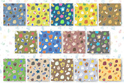 Cute Baby Seamless Patterns 15., a Texture Graphic by KENO Mascots (Thumbnail 5 of 6)