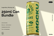Can Bundle - 25cl (8.4oz), a Cups & Container Mockup by Mocku (Thumbnail 2 of 13)