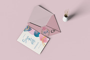 Wedding Invitation Mockup, a Print Template by bimockup (Thumbnail 5 of 5)